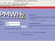 1. Login screen