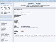 Address Book Contact Display (Admin)