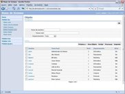 List with Search Criteria Page
