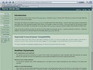 Tierraverde Template - Donated by haran at OSWD
