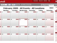 Month view just after a new install, before configuration