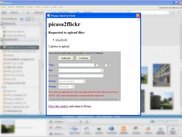 Need to authorize the application on your flickr account
