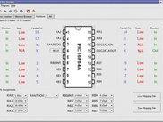 Viewing PIC pin to parallel port pin mappings