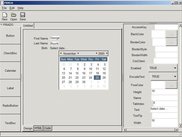 Example with Calendar object