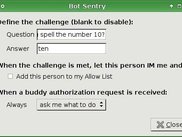 Tools | Plugins | Bot Sentry | Configure Plugin