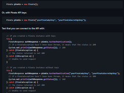 Pinata SDK Screenshot 1