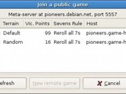 View a list of available games