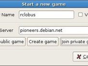 You can play over the Internet too