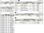 Master x Slave data blocks in separate views