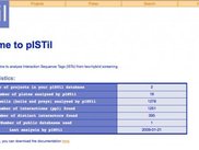 pISTil web interface: home page