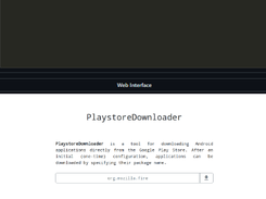 PlaystoreDownloader Screenshot 1