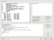 plus4emu debugger (monitor, watchpoints, script editor)