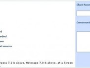 Chat Room Creation Page