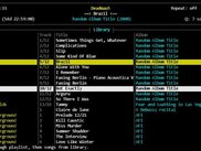 Music library view