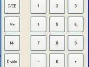 Pocket Calculator turned on