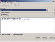 Win32 - Cleaunup downloaded podcasts