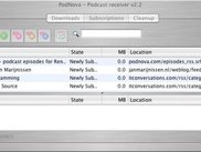 OSX - Subscriptions list