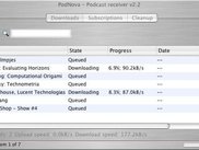 OSX - Downloading podcasts
