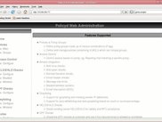 Main webgui view