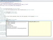 Portlet Descriptor Editor: content assistance on security ro