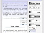 Postlet being used on the Postlet website.