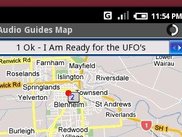Main Screen (shows position of posts on the map)