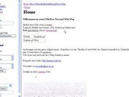 Main webinterface