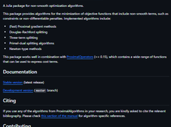 ProximalAlgorithms.jl Screenshot 1
