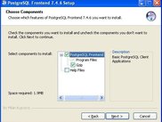 Select Components to Install