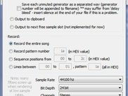 Song can be recorded fully or in part to .wav