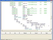 6. Breakpoint and subroutine trace window