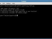 First screenshot of Pyastra (before version 0.0.1)