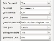 Settings Dialog