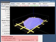 Optional support bridges for holding the object in operation
