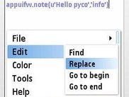 Pyco replace function