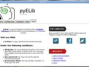 pyELib GUI: About