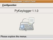 PyKeylogger 1.1.0. More screenshots available on website.