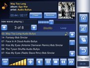 Audio player in shuffle mode