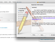 PyQtX Installation Dialog