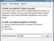 pysozluk-qt 0.1 in Turkish