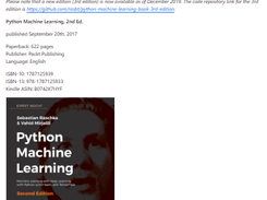 Python Machine Learning Screenshot 1