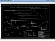 PythonCad On Linux Importing a dxf AirCraft