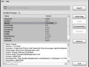 Package Manager under XP