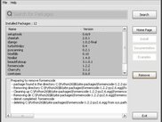 Deinstalling a Package XP