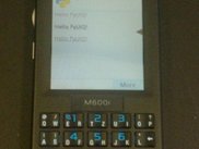 PyUIQ in Sony Ericsson M600i - A UIQ3 device