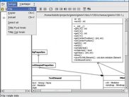 PyUt 1.3(CVS) Danish version with class diagram