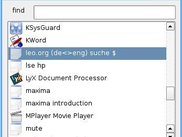 The Keylink main window showing some entries.