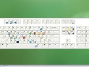 Screen keyboard for drag&amp;drop config + easy hotkey lookup 