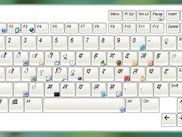 Hindi layout (100+ international keyboards supported)