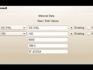 Material data editor